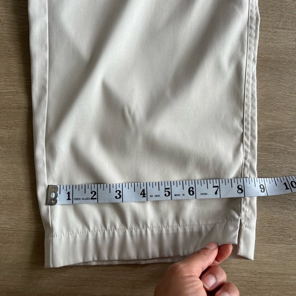 Nike Golf Pants Mens 36 x 30 Khaki Dri Fit Performance Stretch - Picture 2 of 7